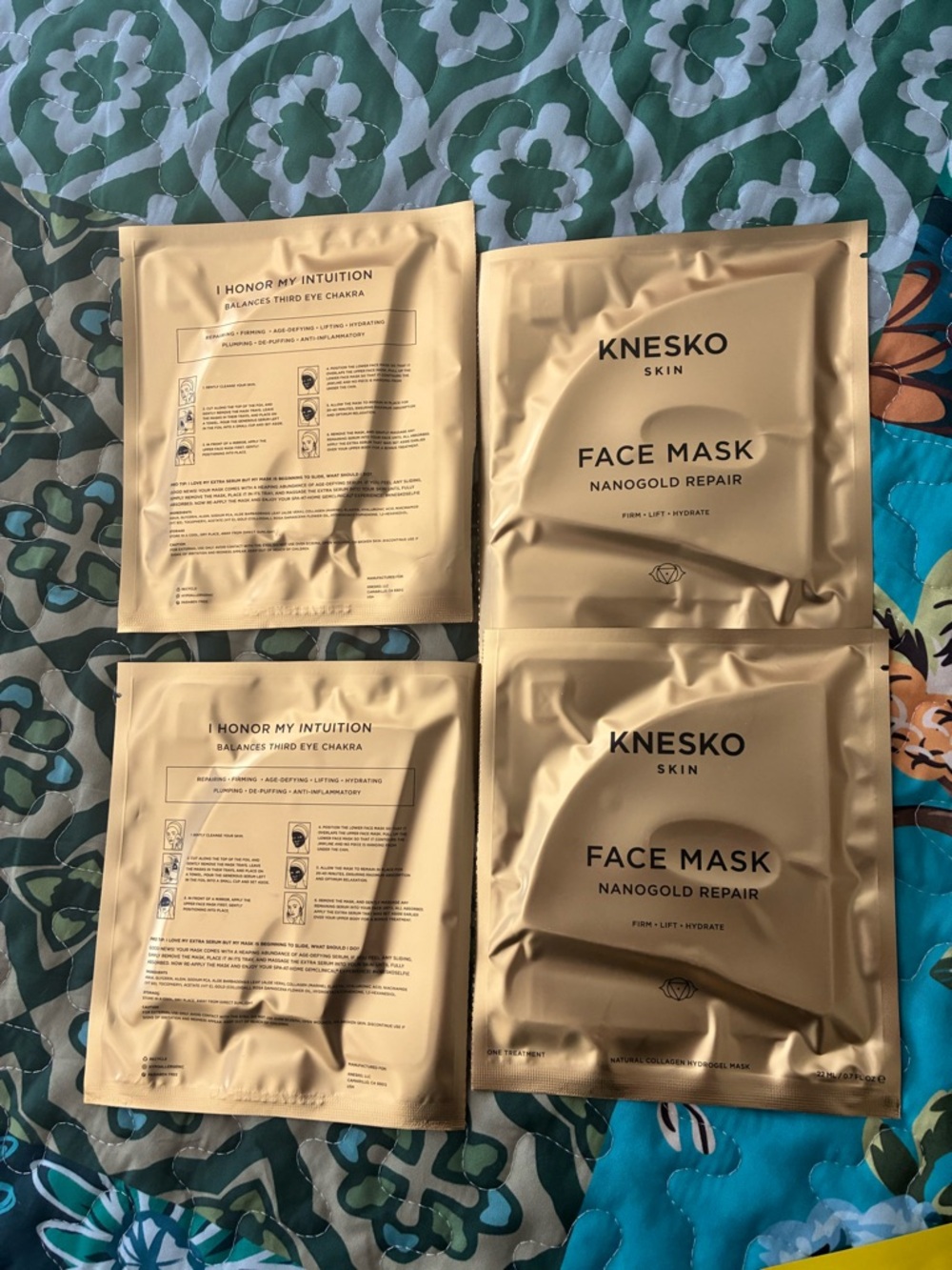 Nanogold Repair Face Mask – Gold